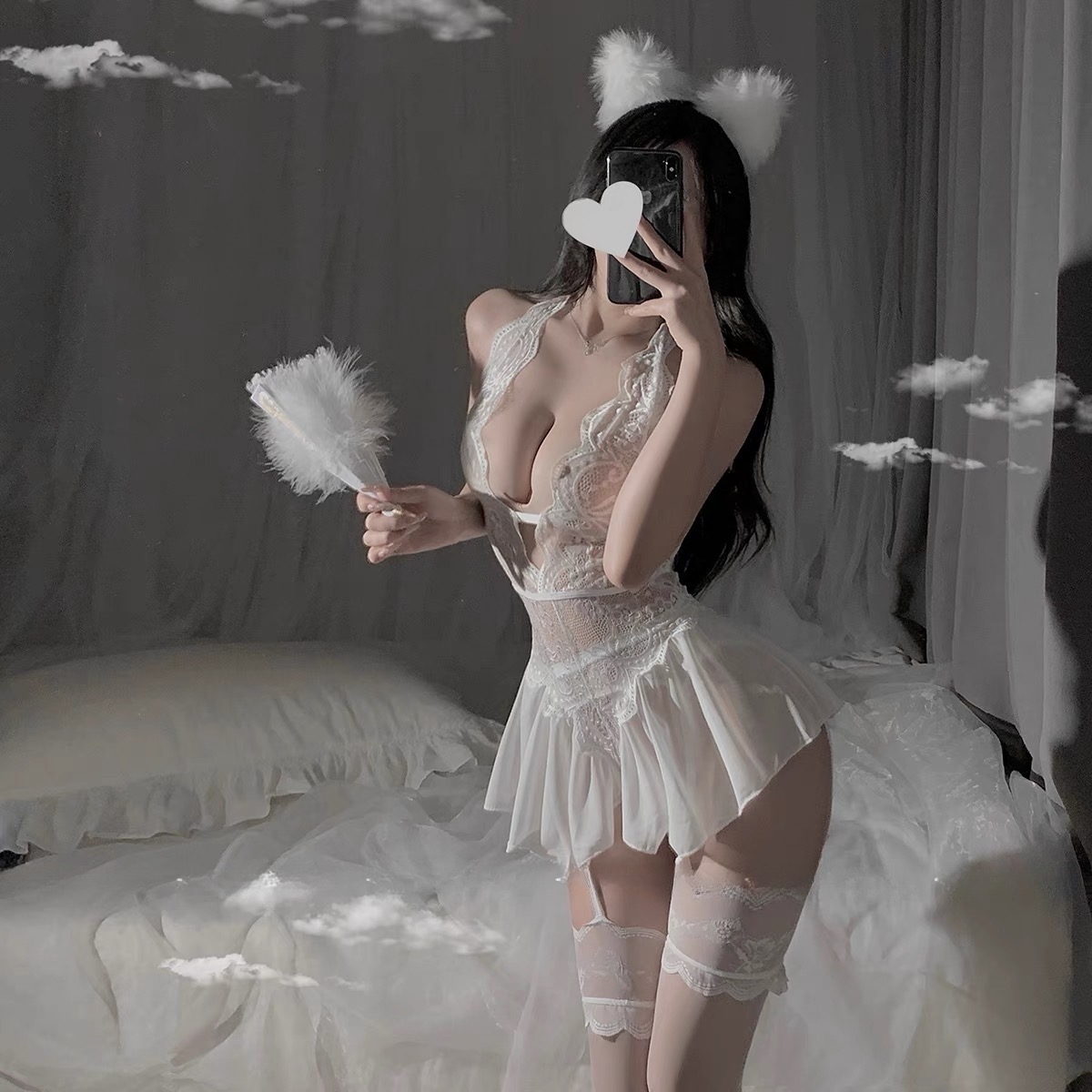Angel Maid Ruffle Set